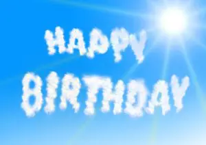 Grusskarten zum Geburtstag