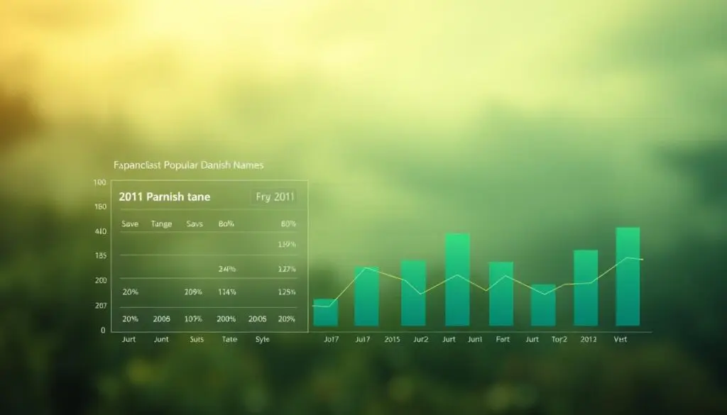 Vornamensstatistik in Dänemark