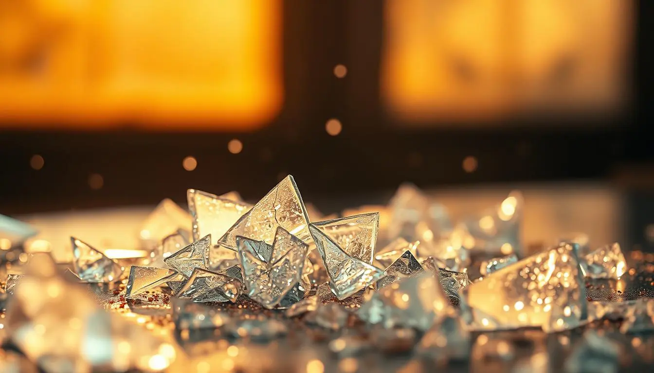 Glas zerbrochen Bedeutung spirituell